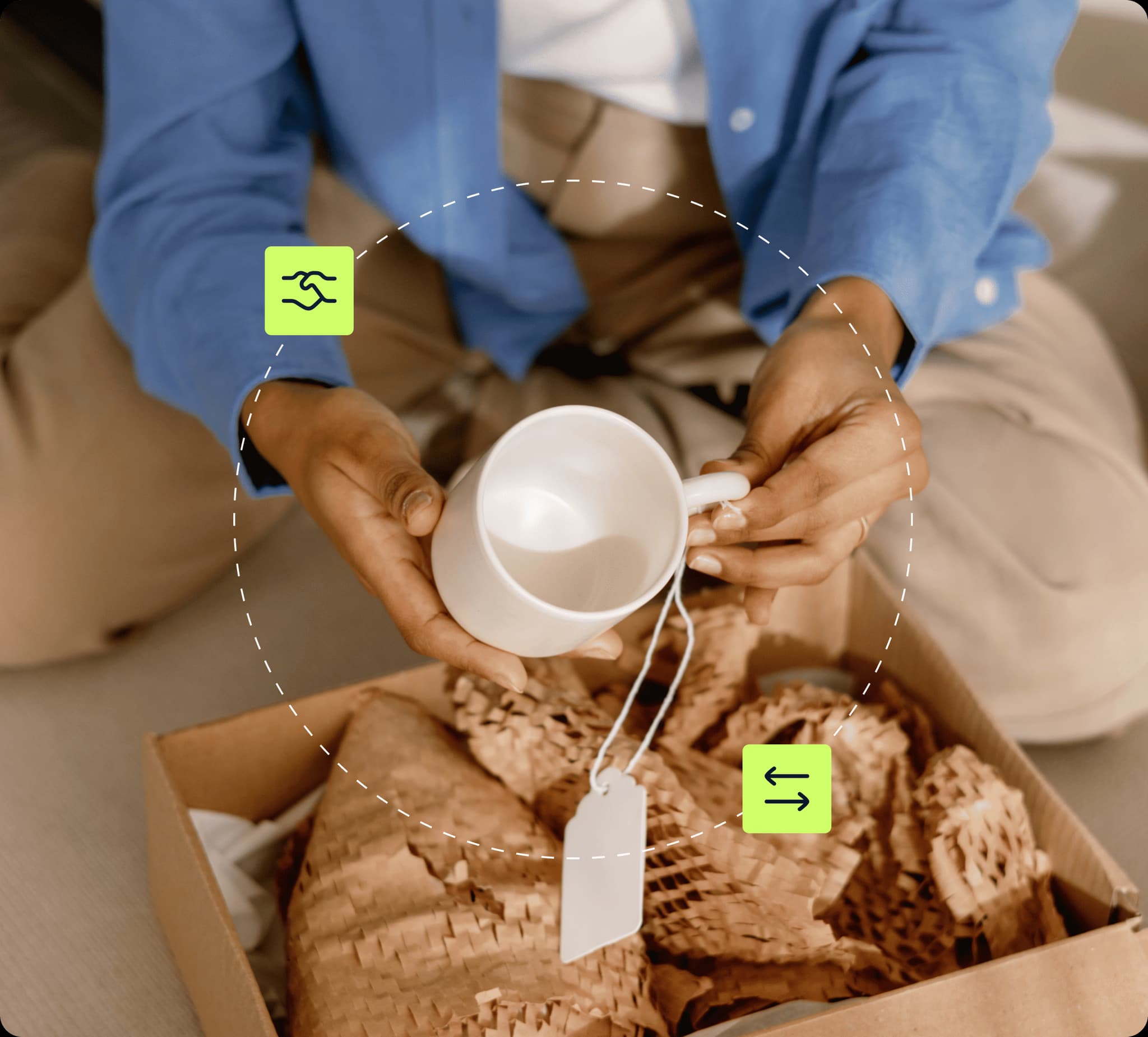 Circular economy illustration